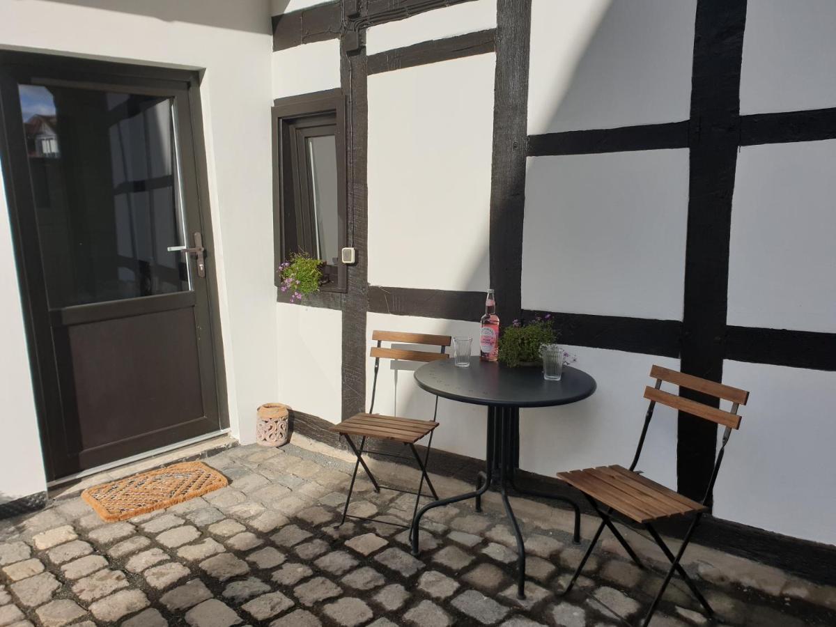 בורנהיים Duex-Hof Apartment Fachwerkhaus מראה חיצוני תמונה